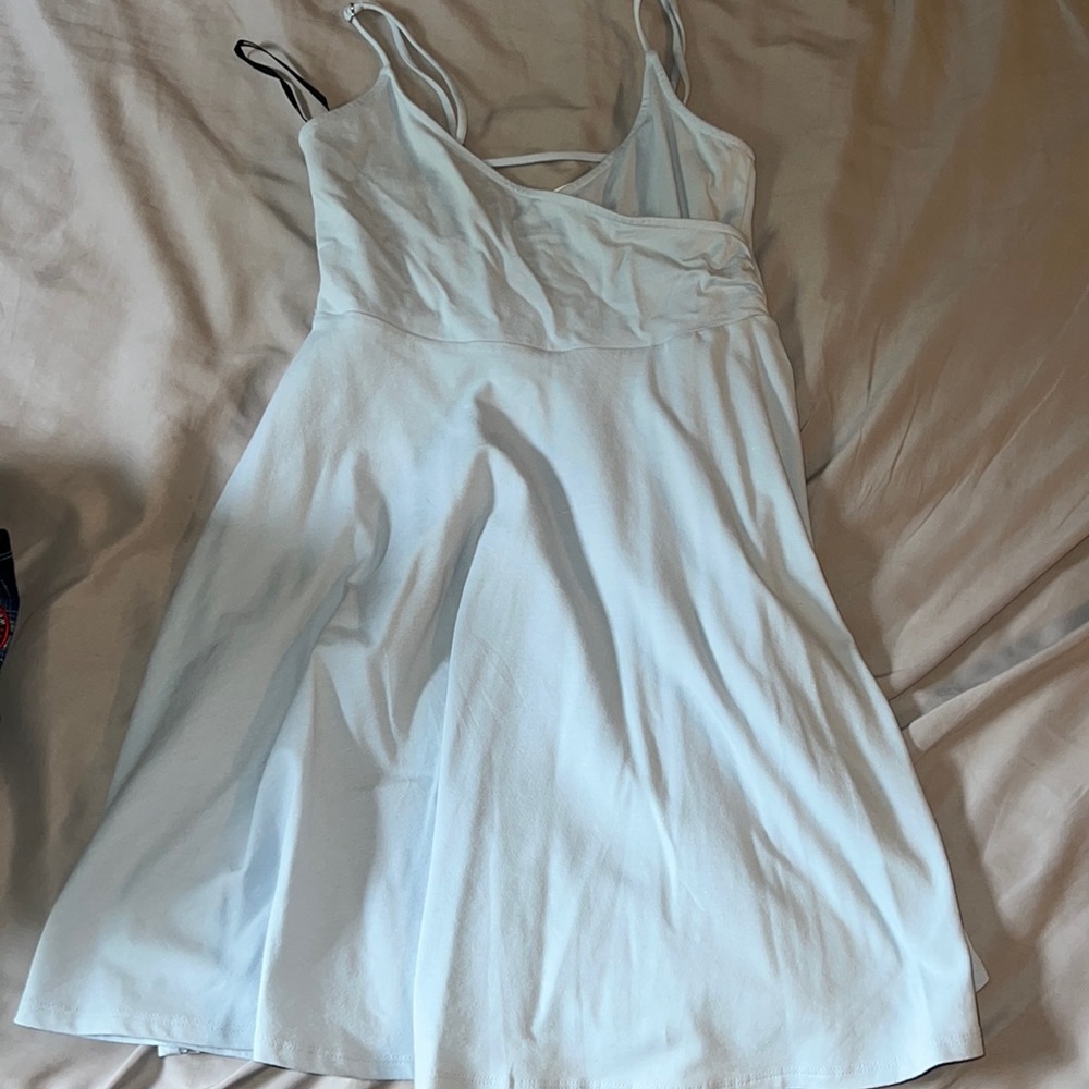 Light blue mini dress